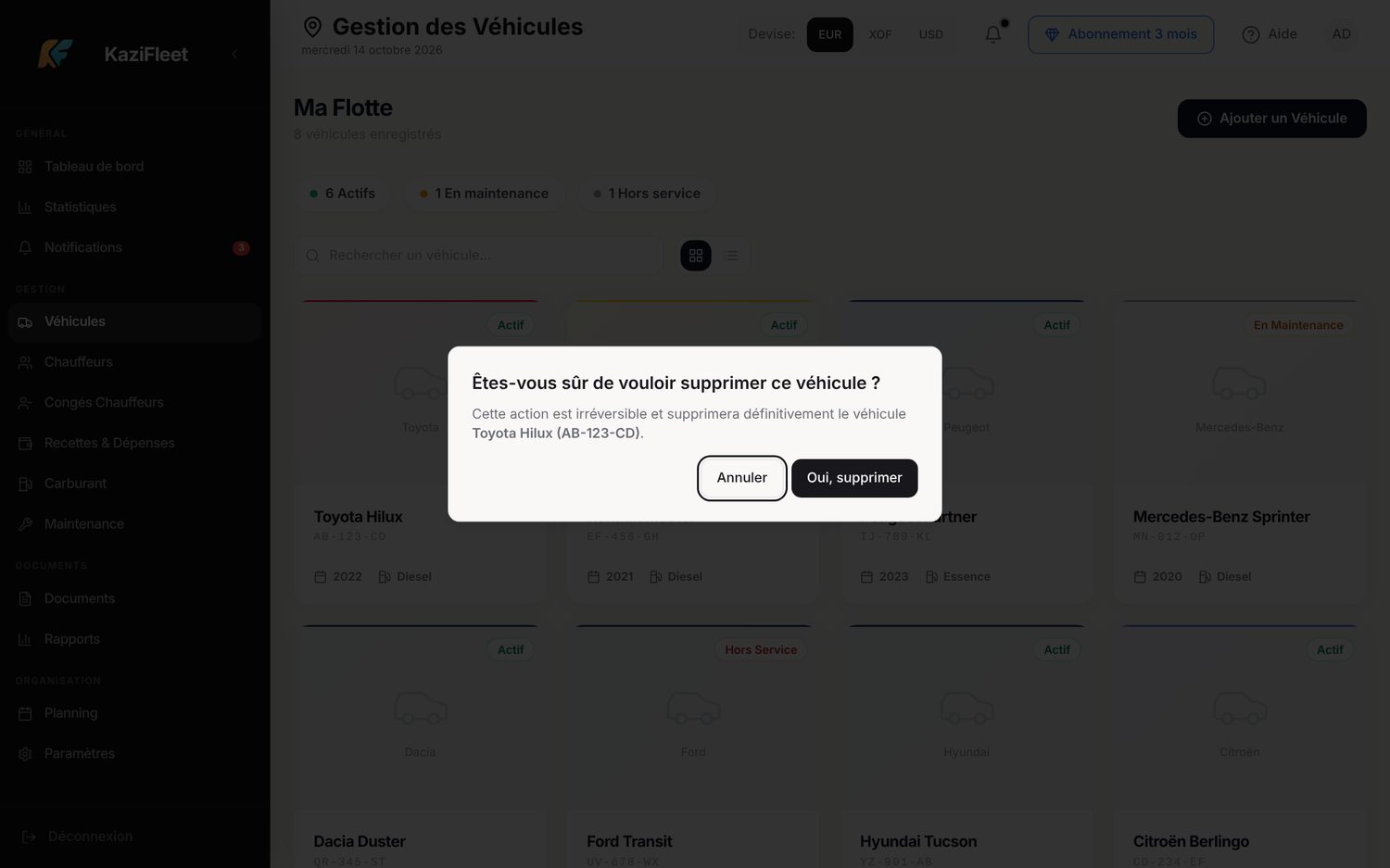 Véhicules — ordinateur