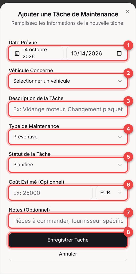 Maintenance — téléphone