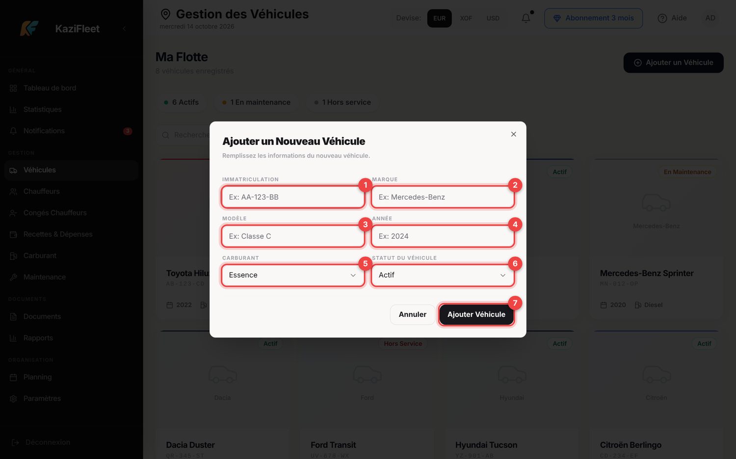 Véhicules — ordinateur